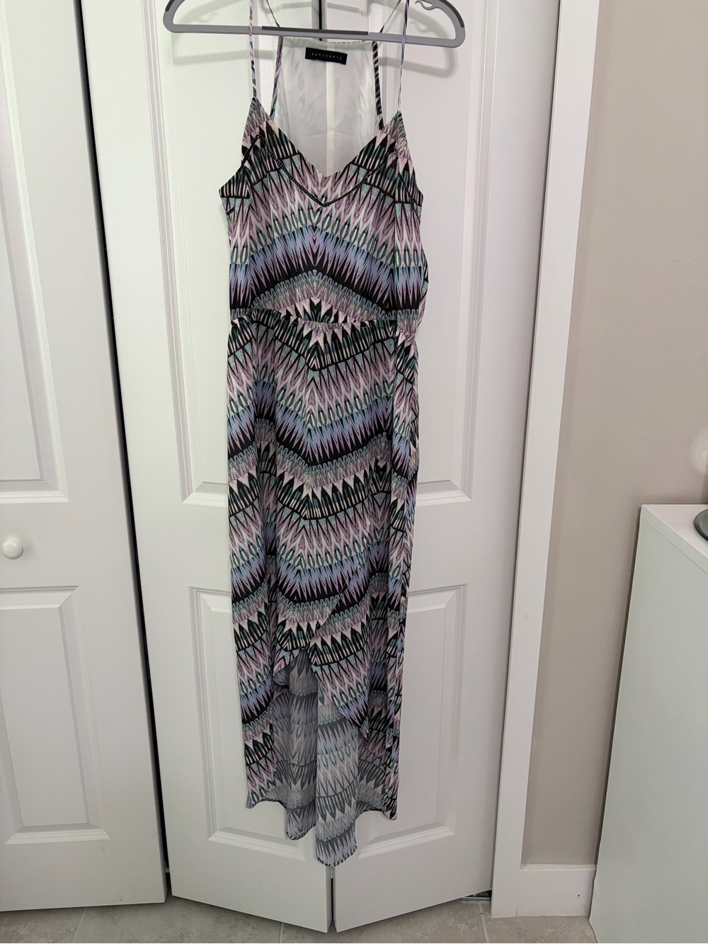 Sanctuary Pastel Waterfall Dress - Pink, Blue, Purple